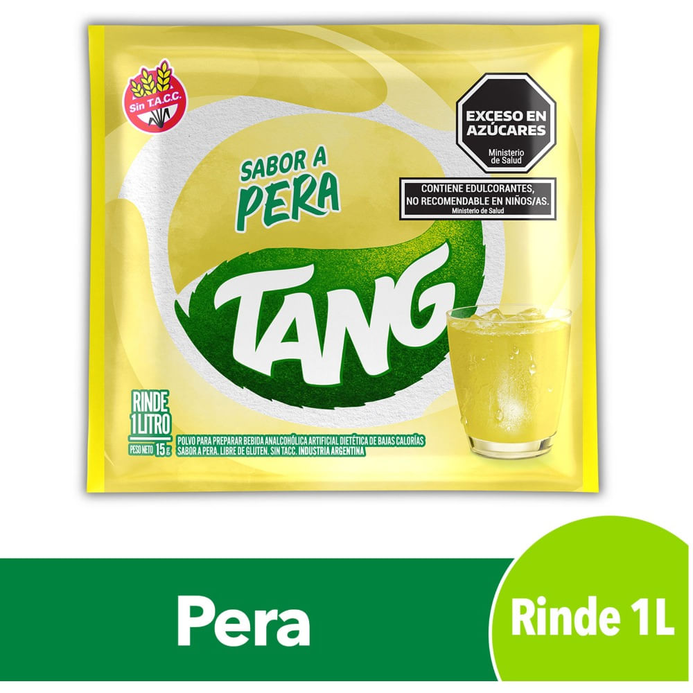 Jugo en polvo Tang sabor pera 15 g