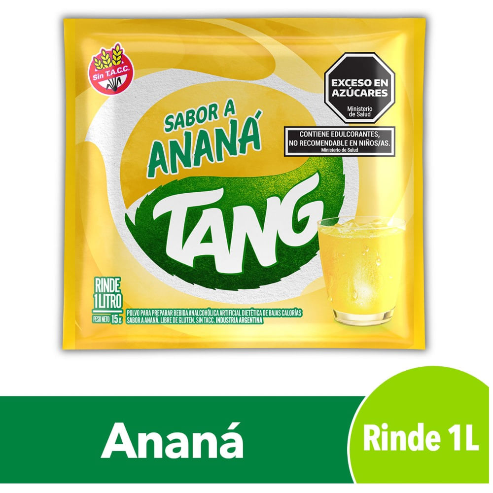 Jugo en polvo Tang ananá 15 g