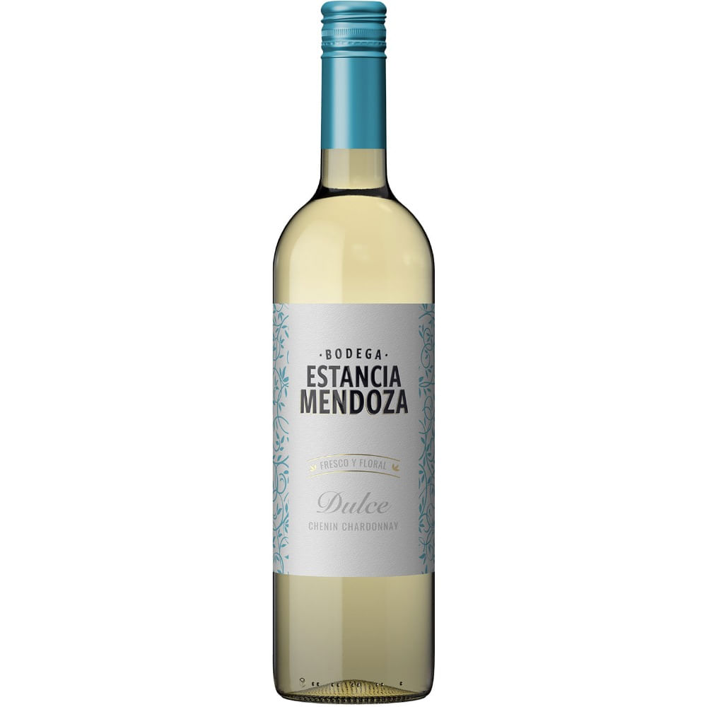 Vino blanco dulce Estancia Mendoza chenin chardonnay 750 cc.