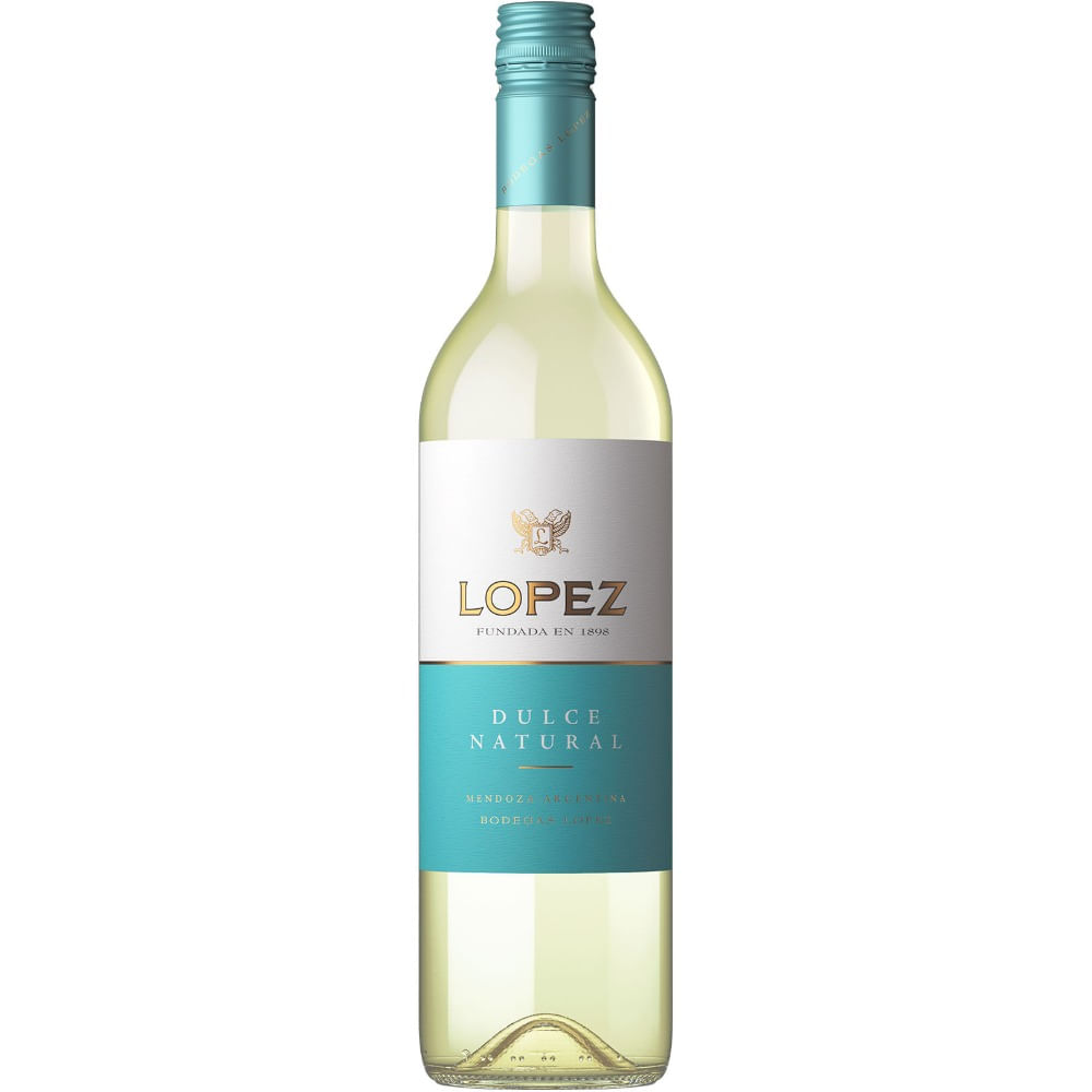 Vino blanco dulce Lopez natural 750 ml