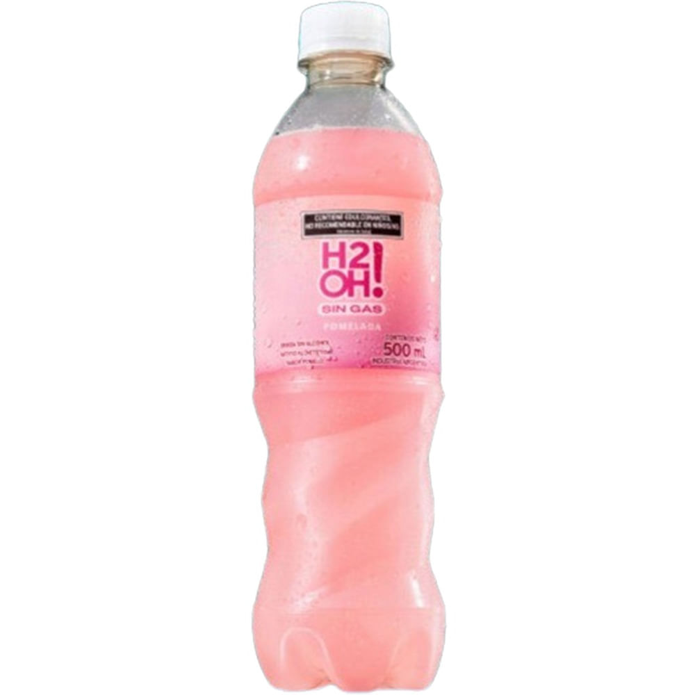 Agua saborizada de pomelo H2OH sin gas 500 ml