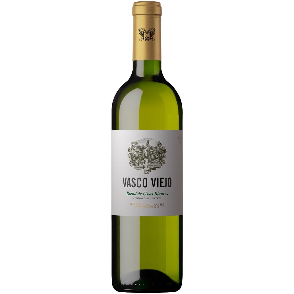 Vino blanco Blend Vasco Viejo en botella 750 ml