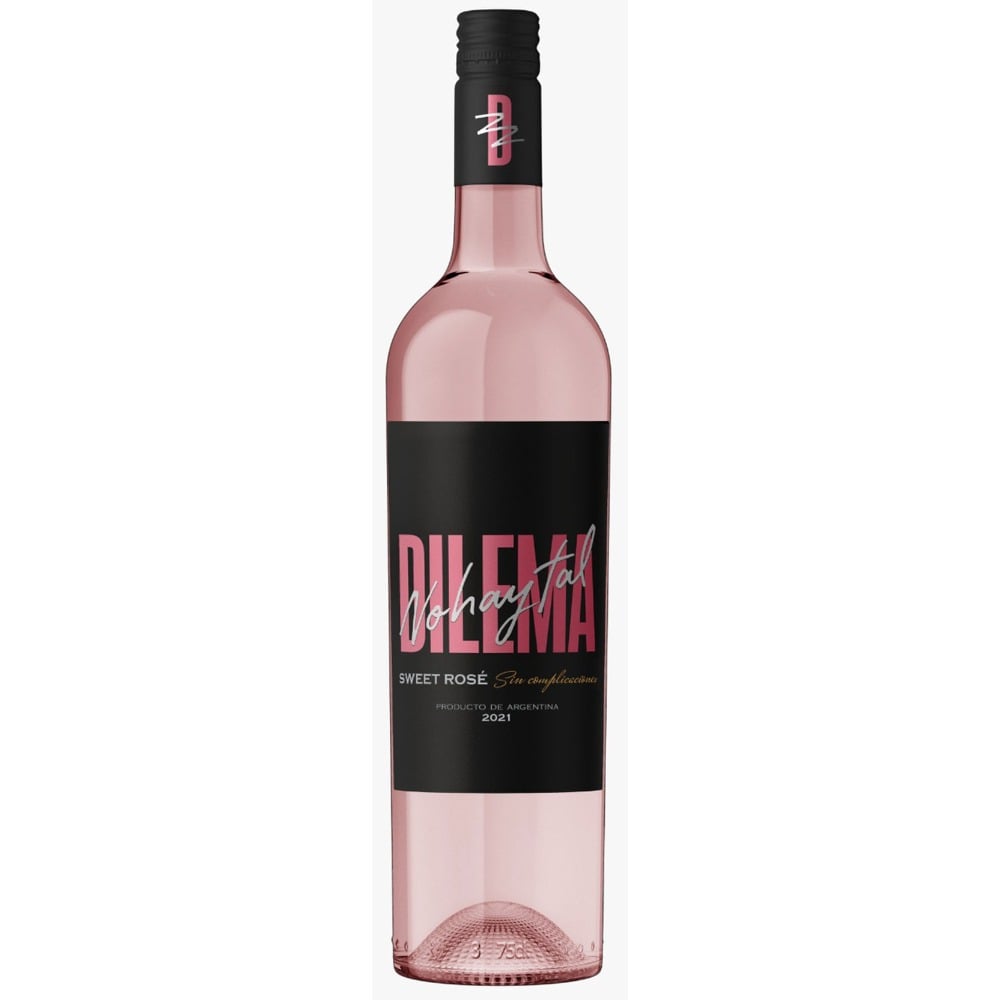 Vino rosado dulce Dilema Sweet Rose en botella 750 ml