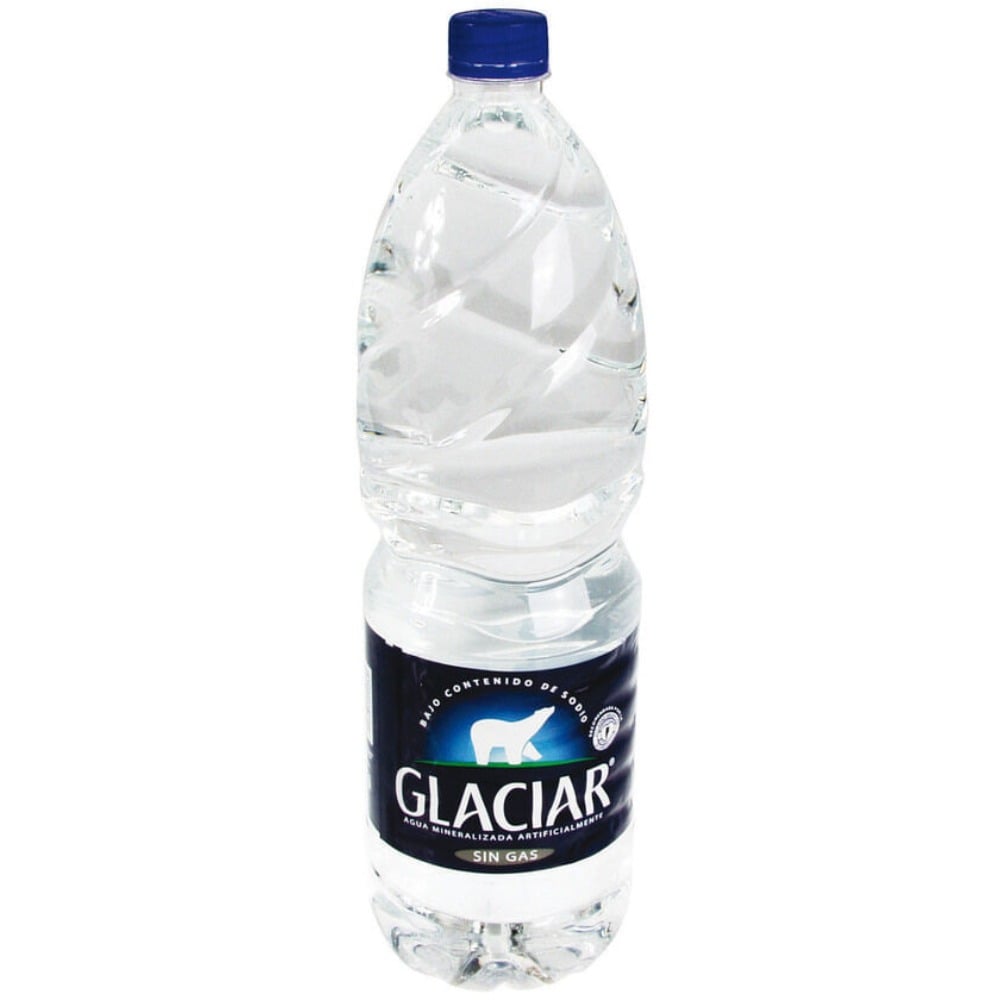 Agua mineralizada sin gas Glaciar bajo sodio 2 lts