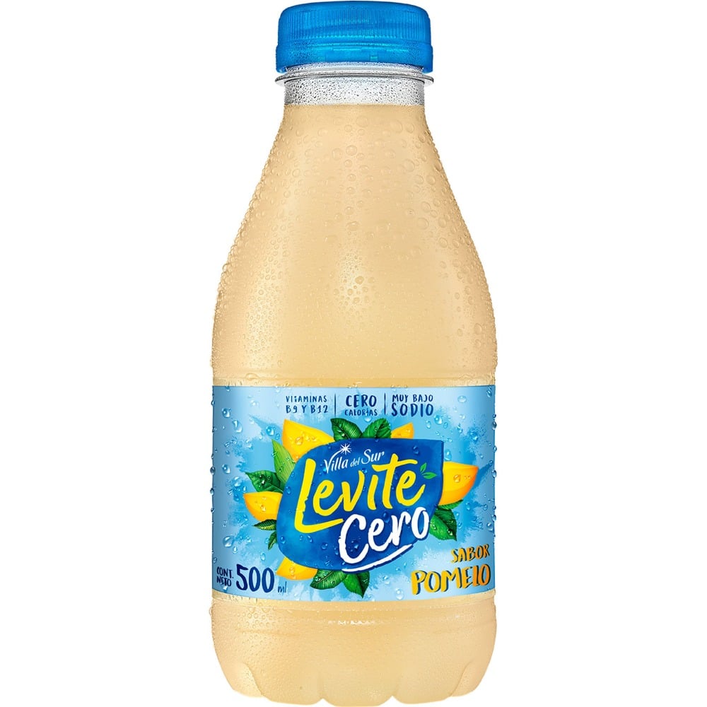 Agua saborizada de pomelo Levité cero 500 ml
