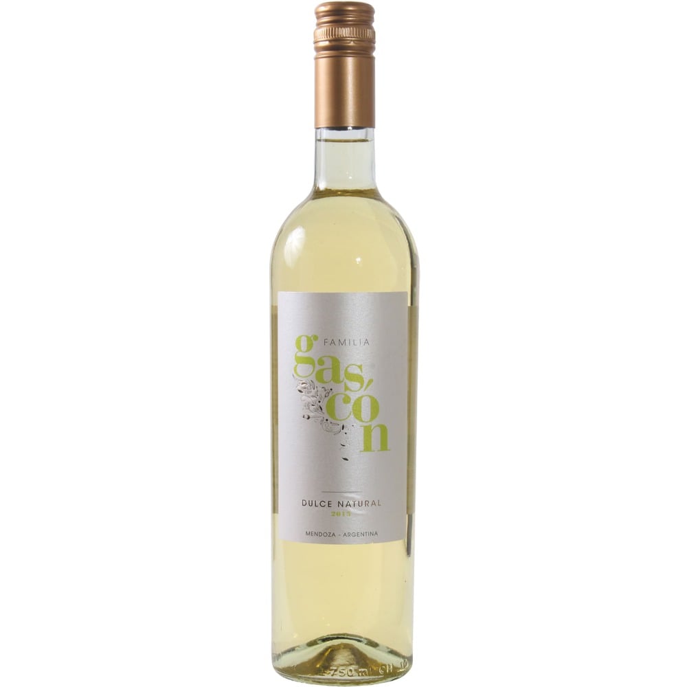 Vino blanco dulce natural Familia Gascon 750 ml