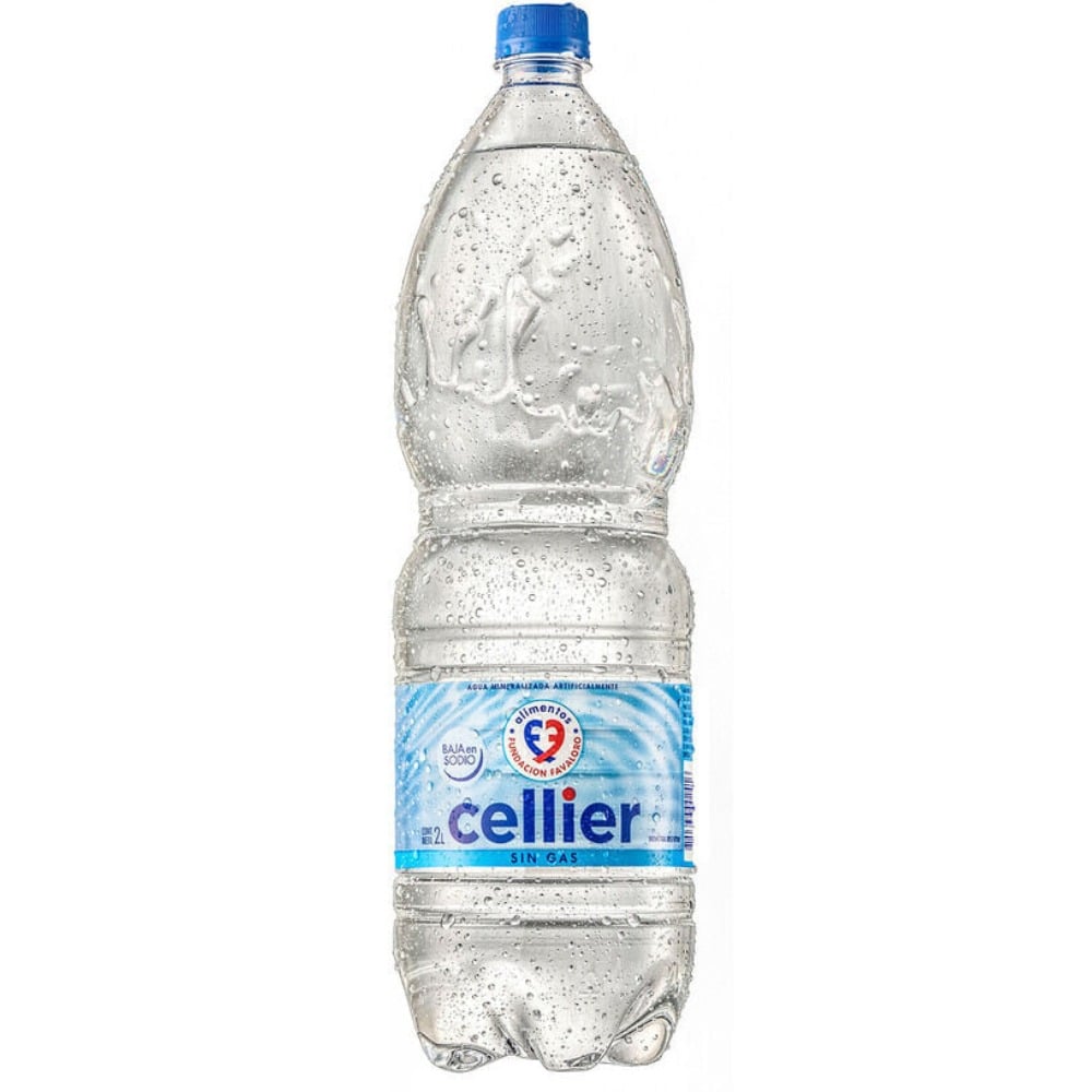 Agua mineralizada sin gas Cellier Favaloro 2 lts