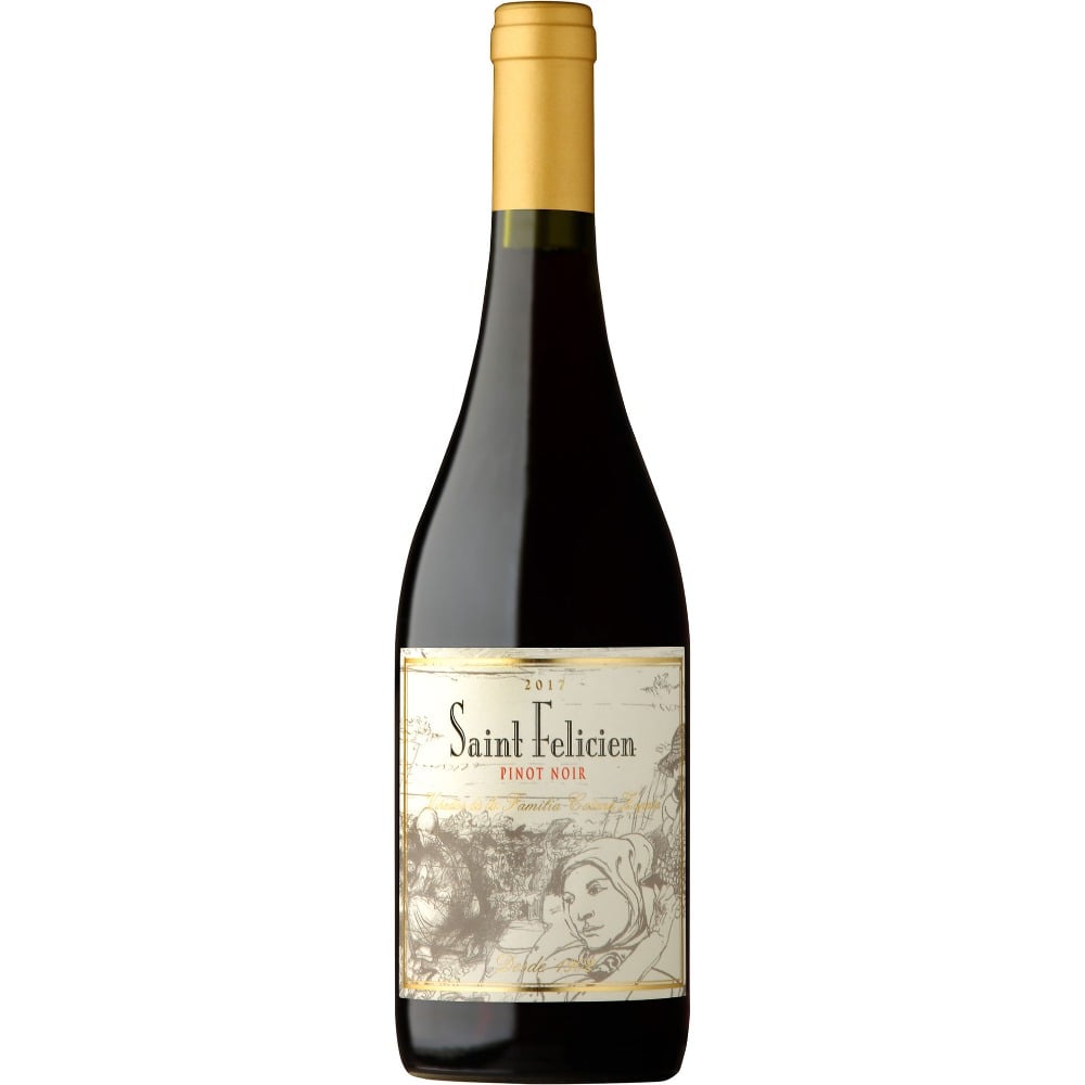 Vino tinto Pinot Saint Felicien en botella 750 ml