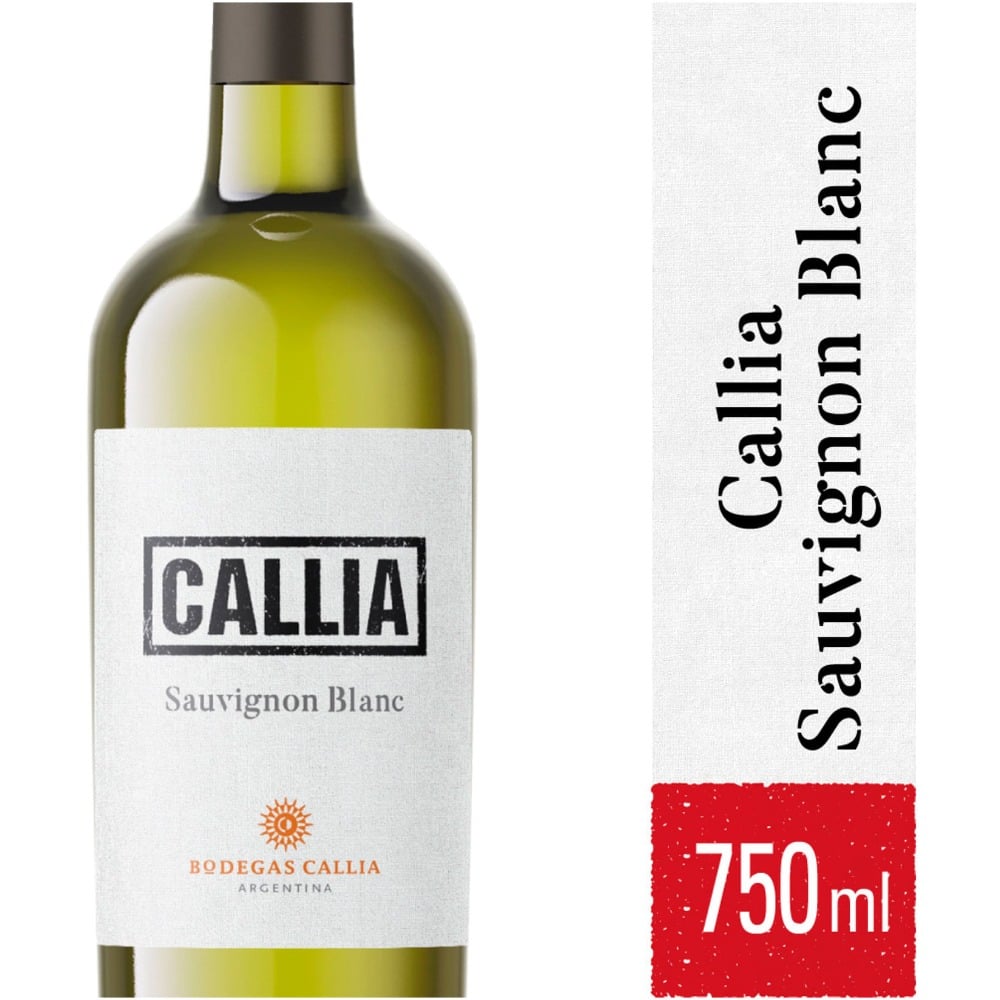 Vino blanco Sauvignon Blanc Callia 750 ml