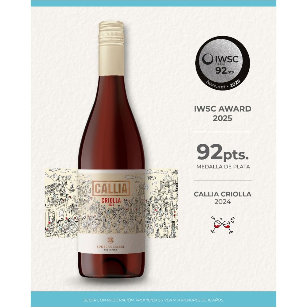 Vino rosado Callia Criolla 750 ml