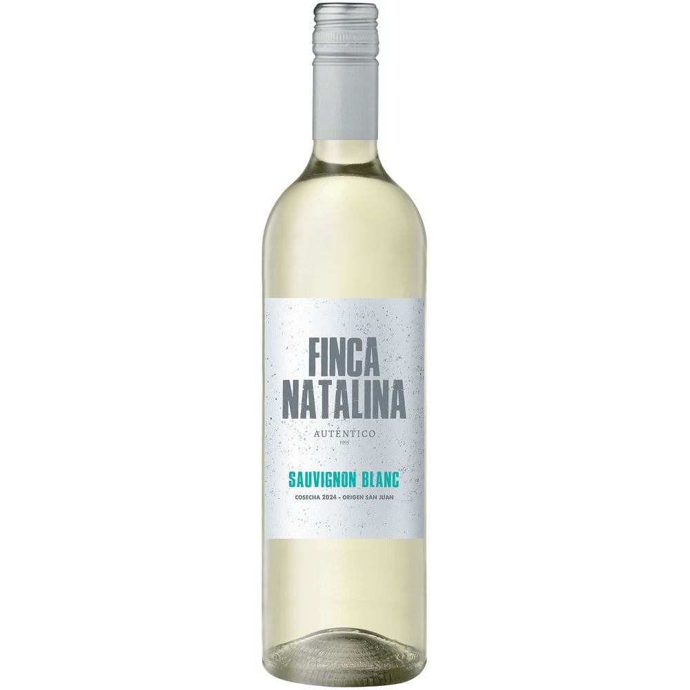 Vino blanco sauvignon blanc Finca Natalina auténtico 750 ml