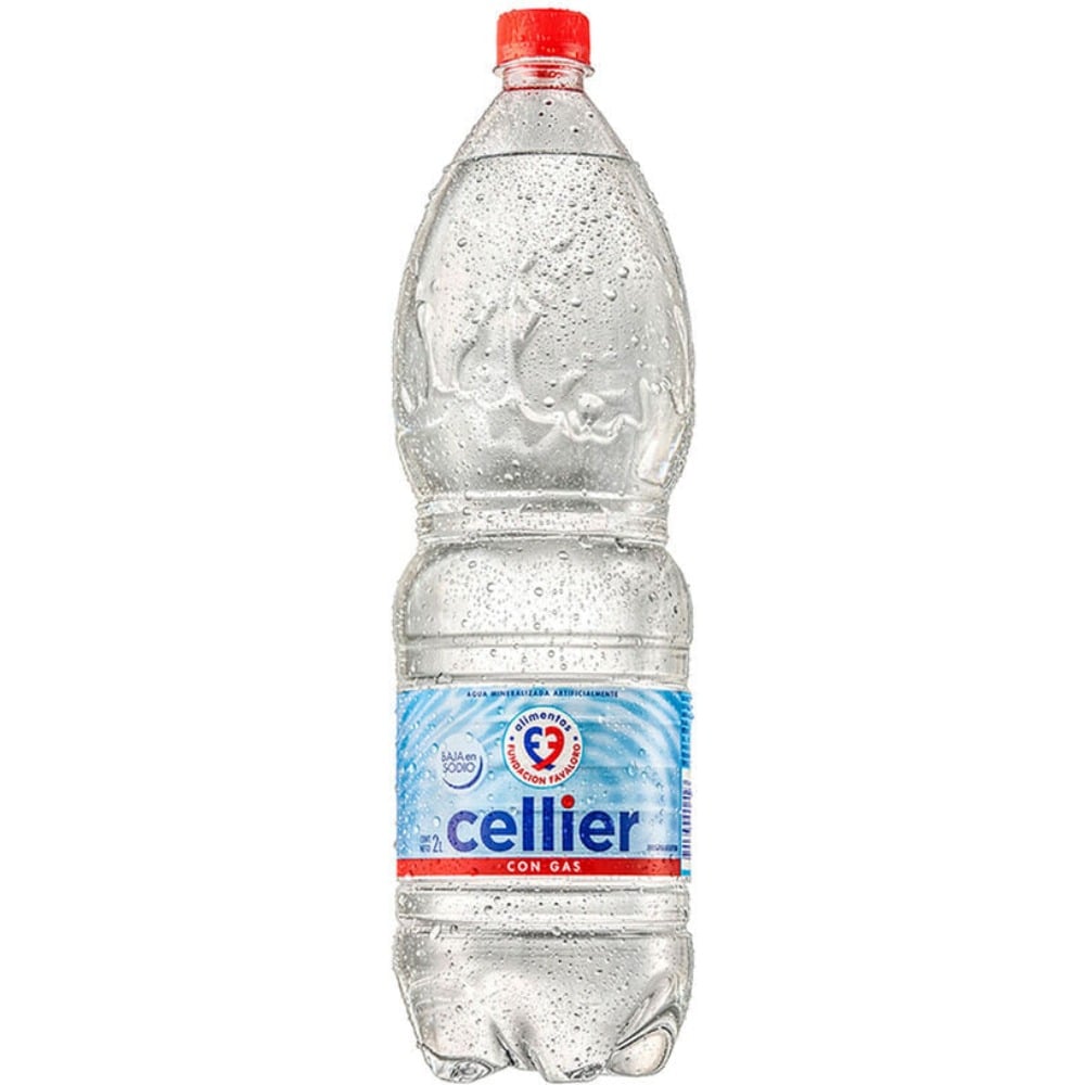 Agua mineralizada con gas Cellier Favaloro 2 lts