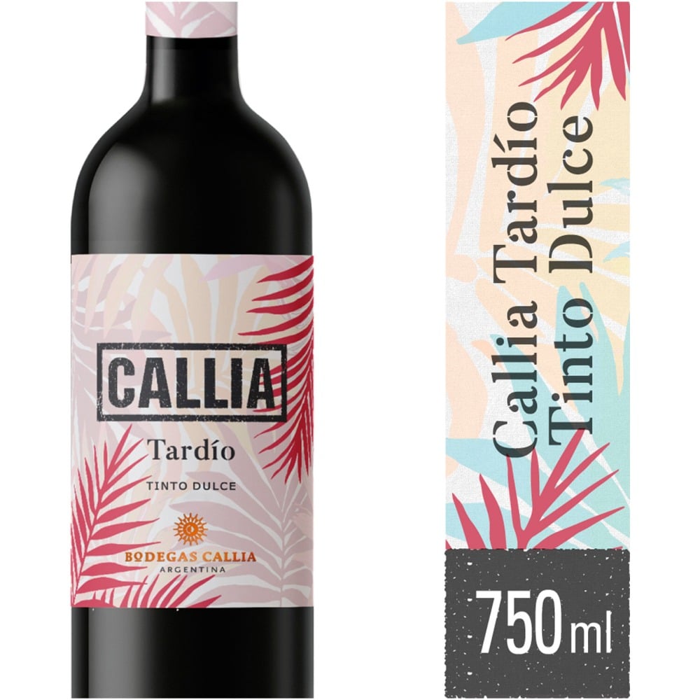 Vino tinto Dulce Callia Tadío 750 ml