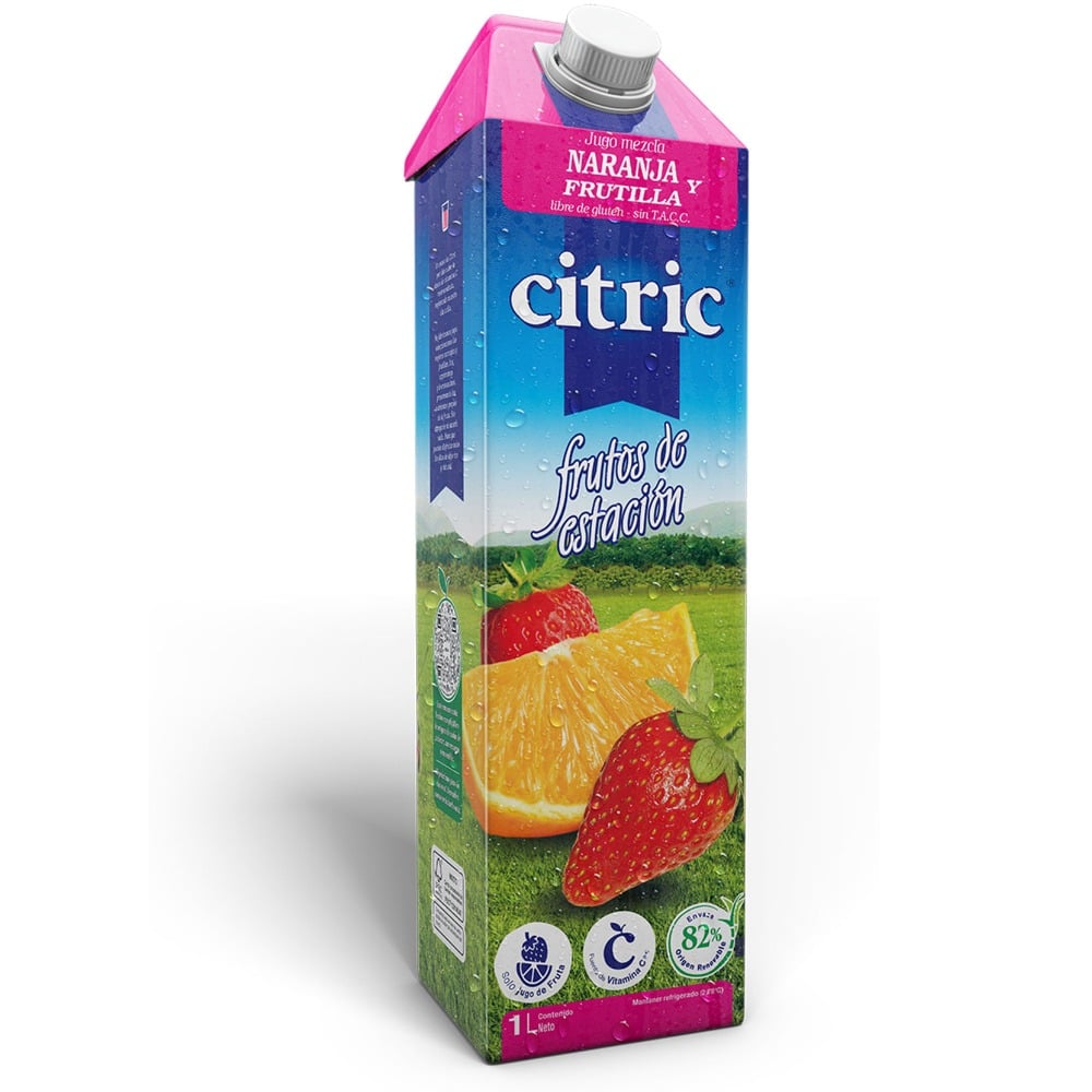 Jugo Citric frutos de estación tetra 1 lts.