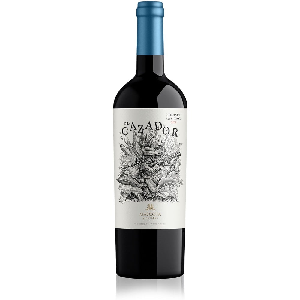 Vino tinto Cabernet Sauvignon El Cazador en botella 750 ml