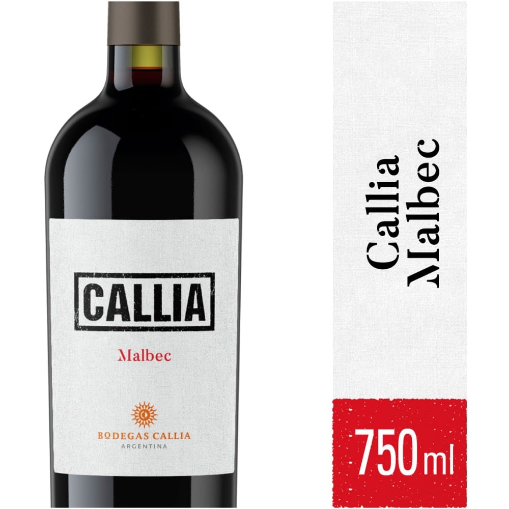 Vino tinto Malbec Callia 750 ml