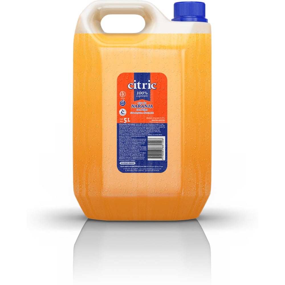 Jugo Citric de naranja clásica bidón 5 l.