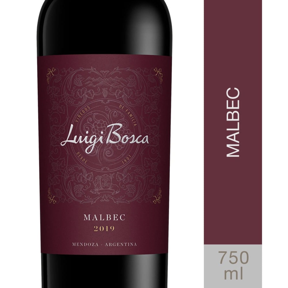 Vino tinto Malbec Luigi Bosca 750 ml