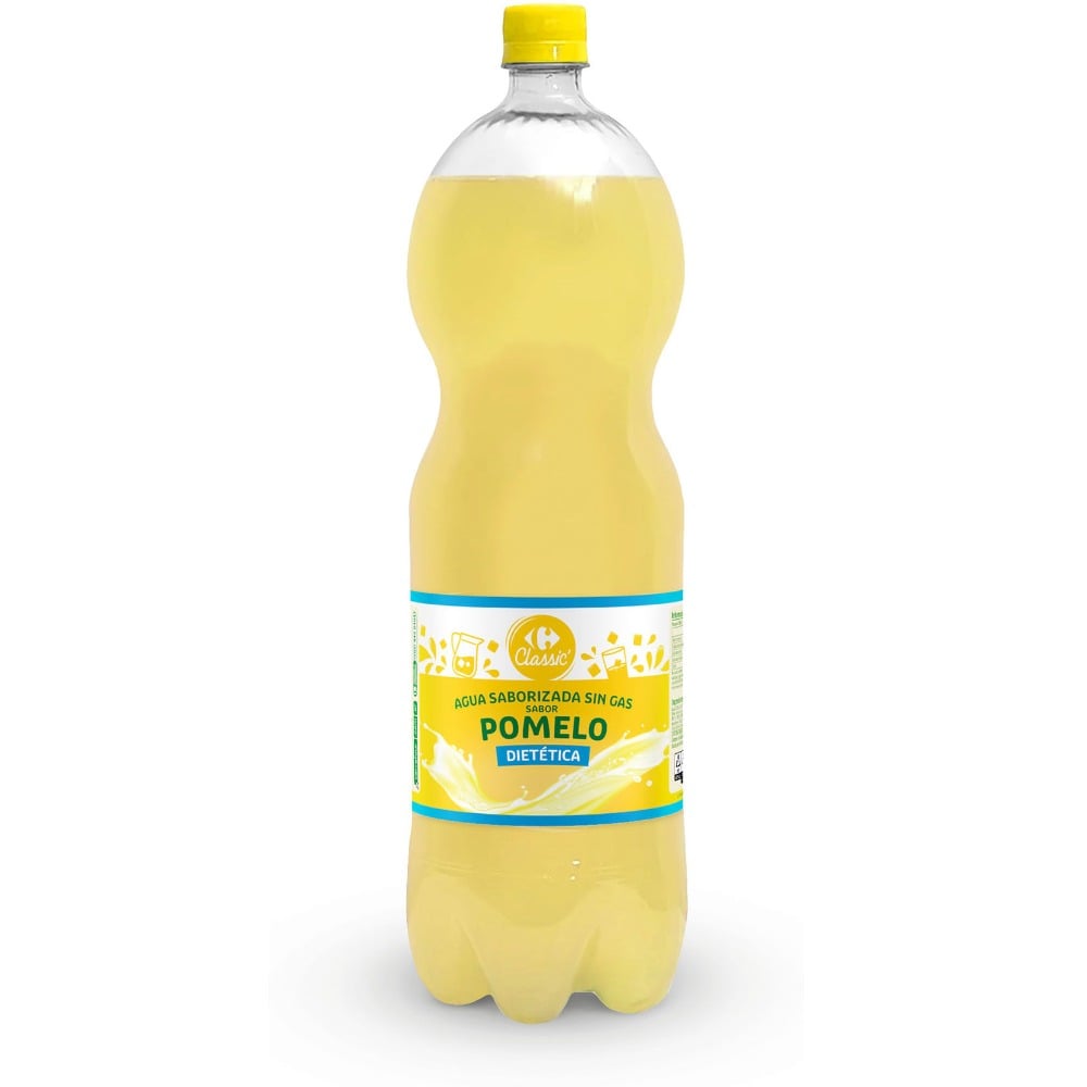 Agua saborizada de pomelo Carrefour Classic sin gas 2 lts