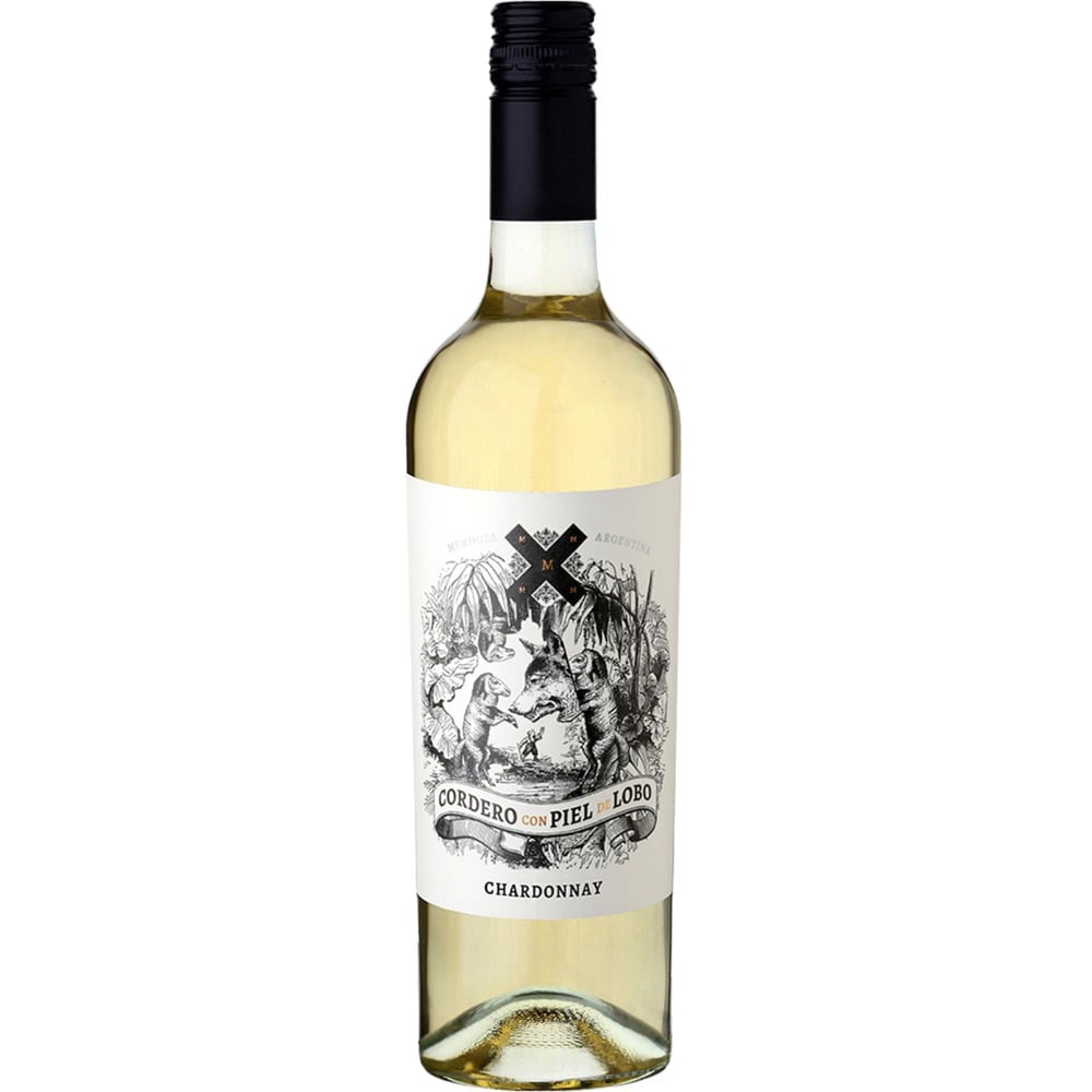 Vino blanco Chardonnay Cordero con piel de Lobo 750 ml