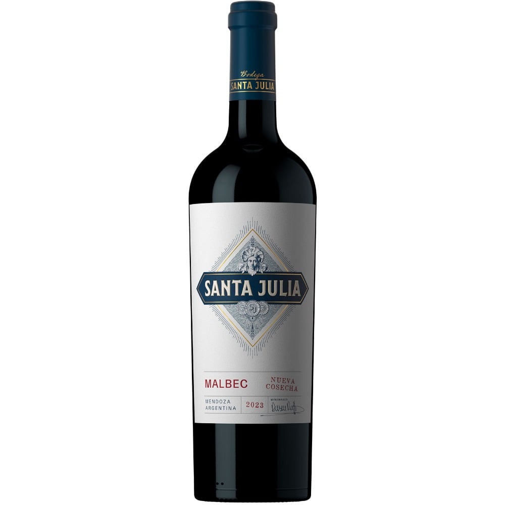 Vino tinto Malbec Santa Julia 750 ml