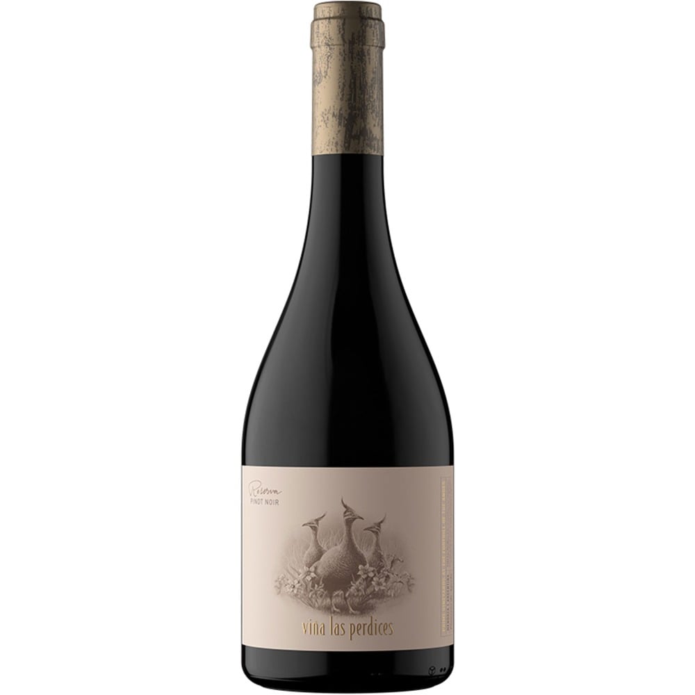 Vino tinto Pinot Noir Reserva Las Perdices 750 ml