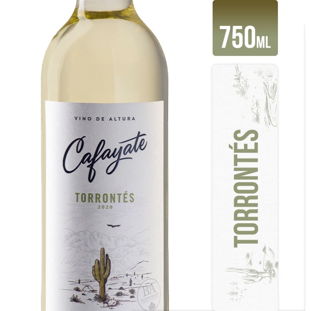 Vino blanco Torrontés Cafayate 750 ml
