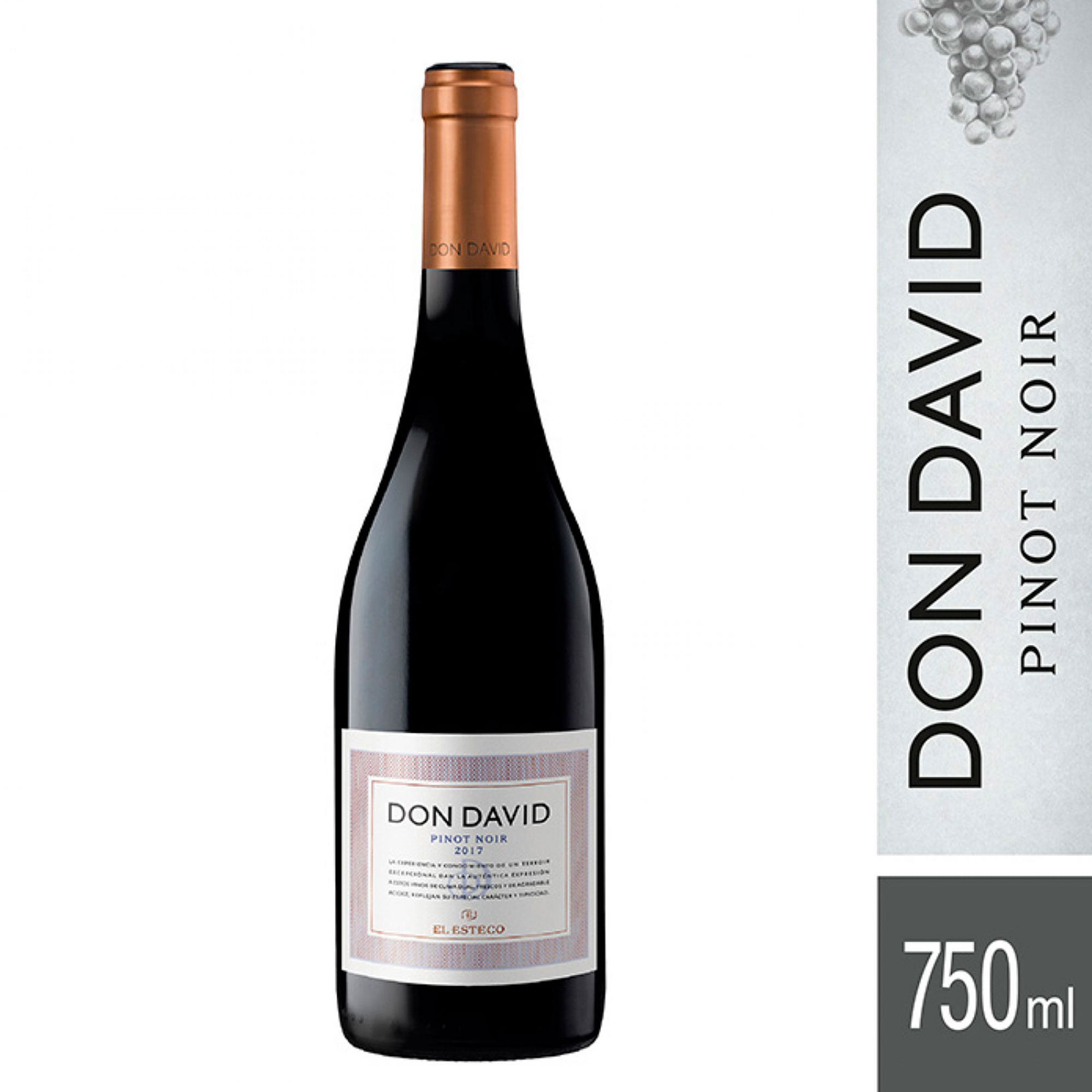 Vino tinto Pinot Noir Don David 750 ml
