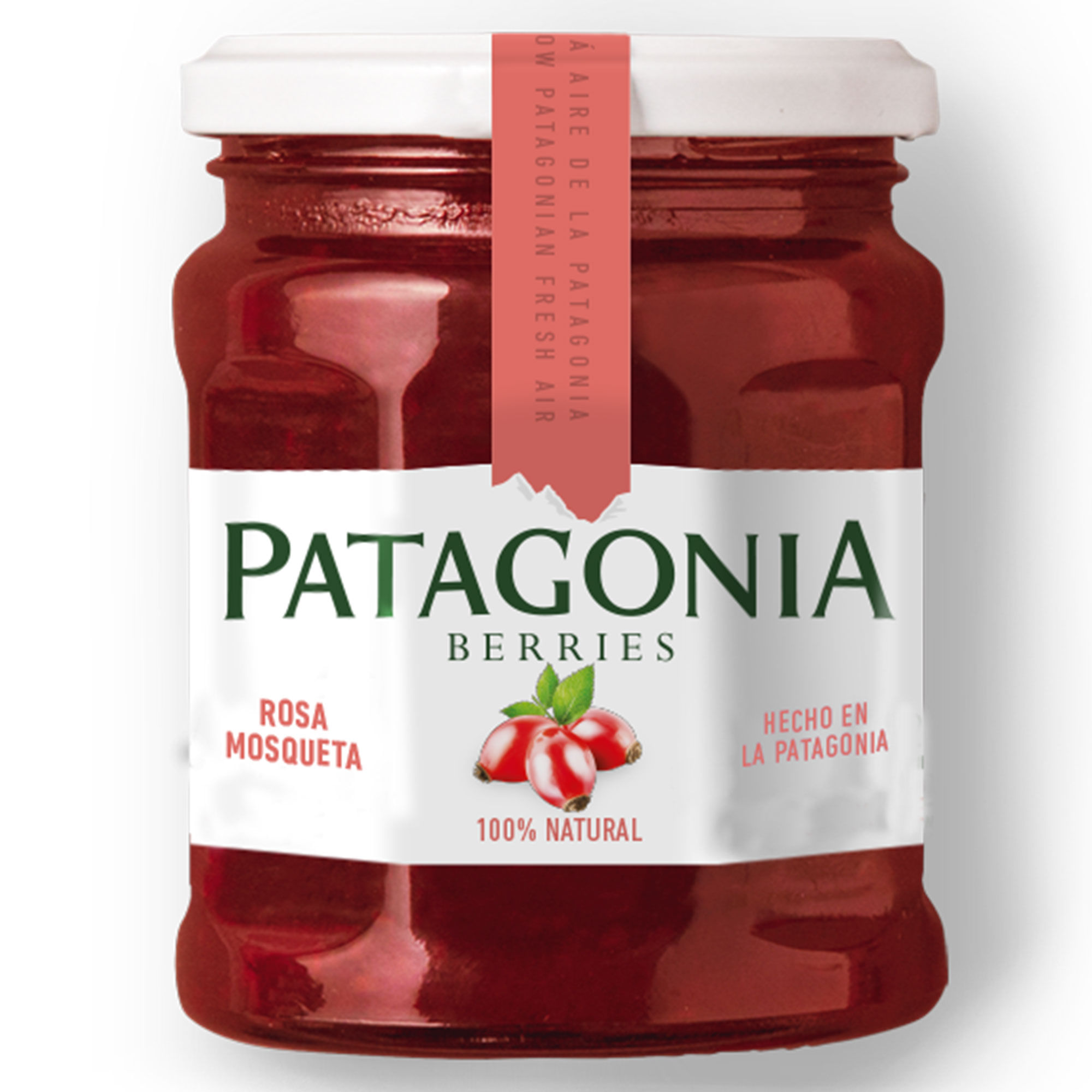 Mermelada rosa mosqueta Patagonia Berries 320 grs