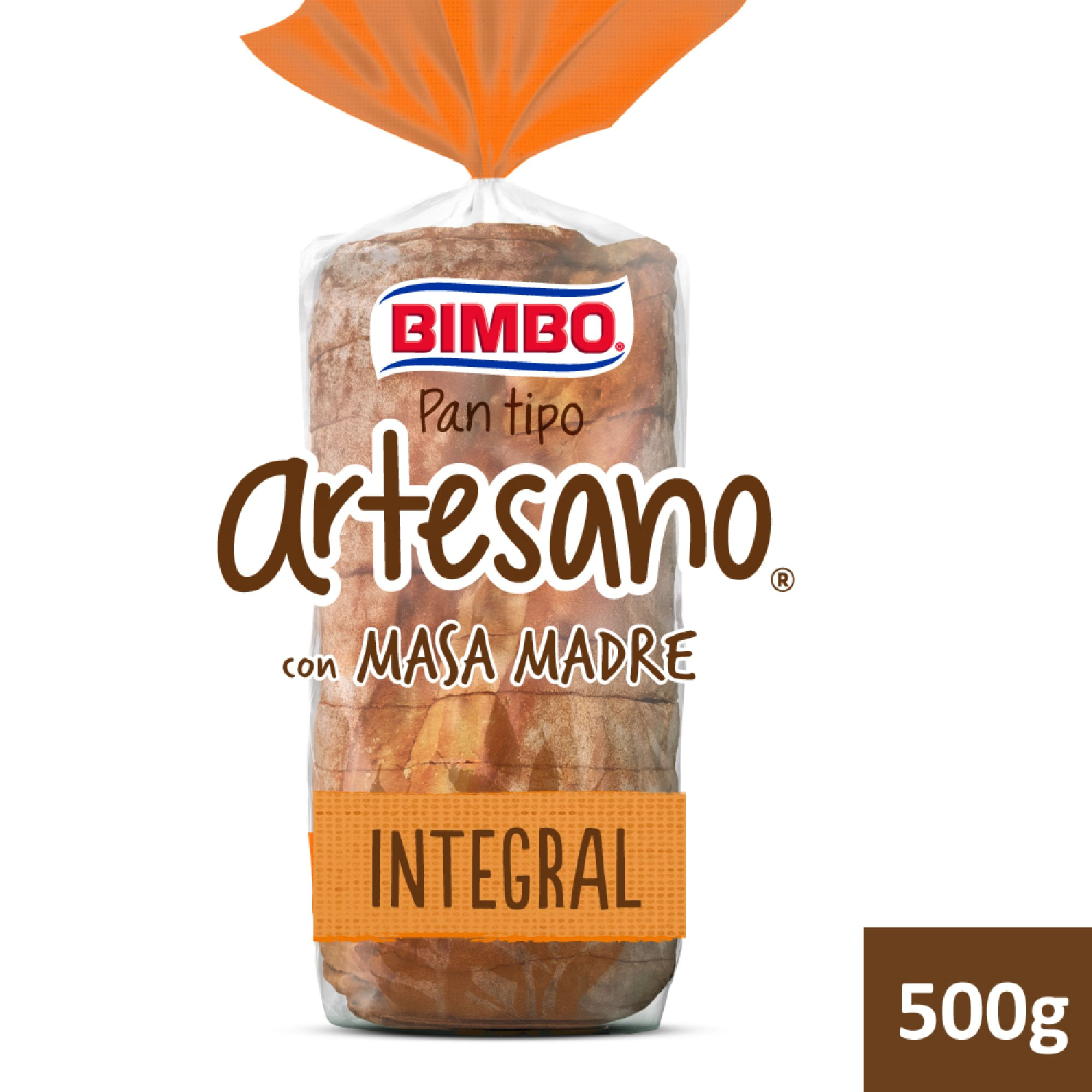 Pan integral Bimbo Artesano con Masa Madre 500 grs