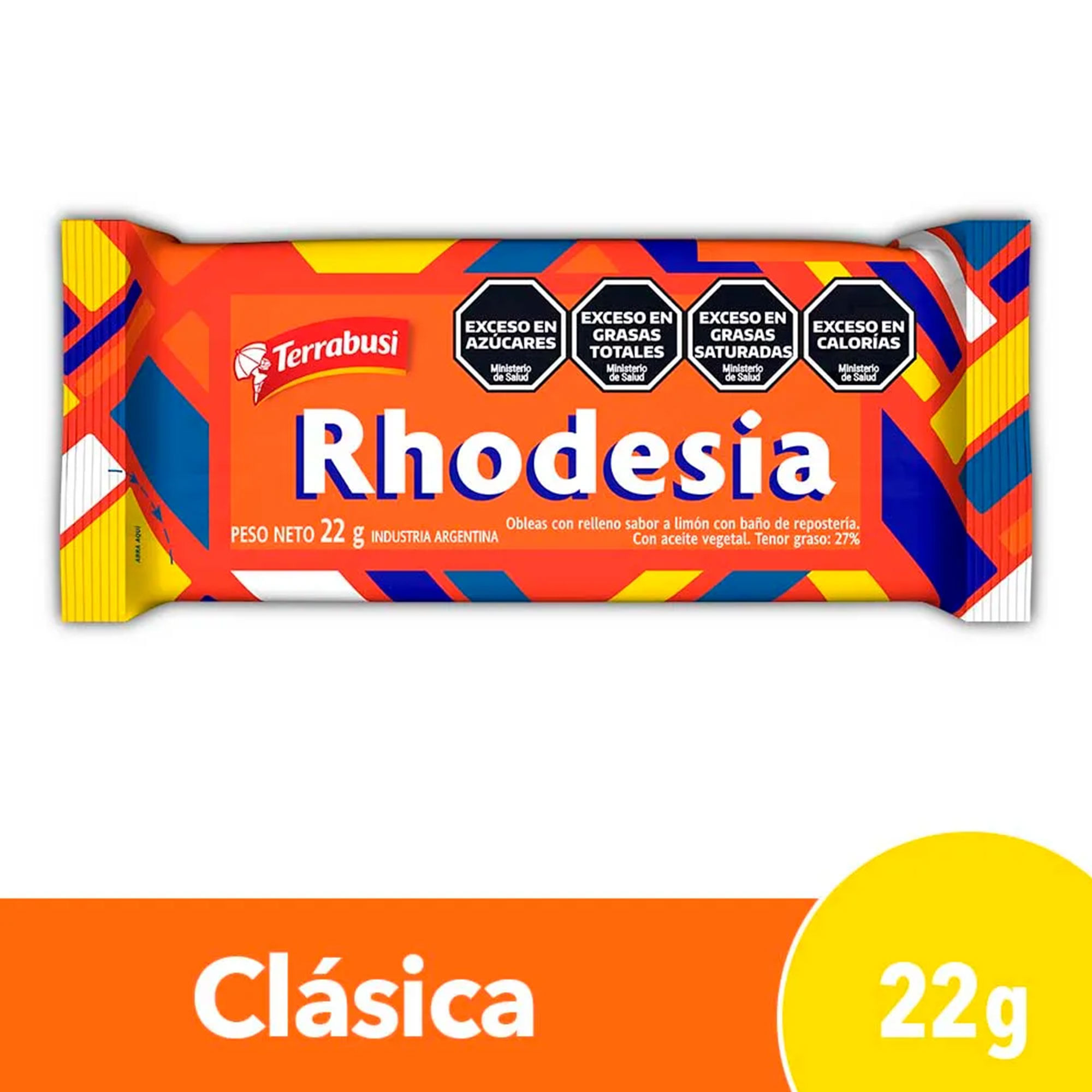 Oblea Rhodesia clásica 22 g.