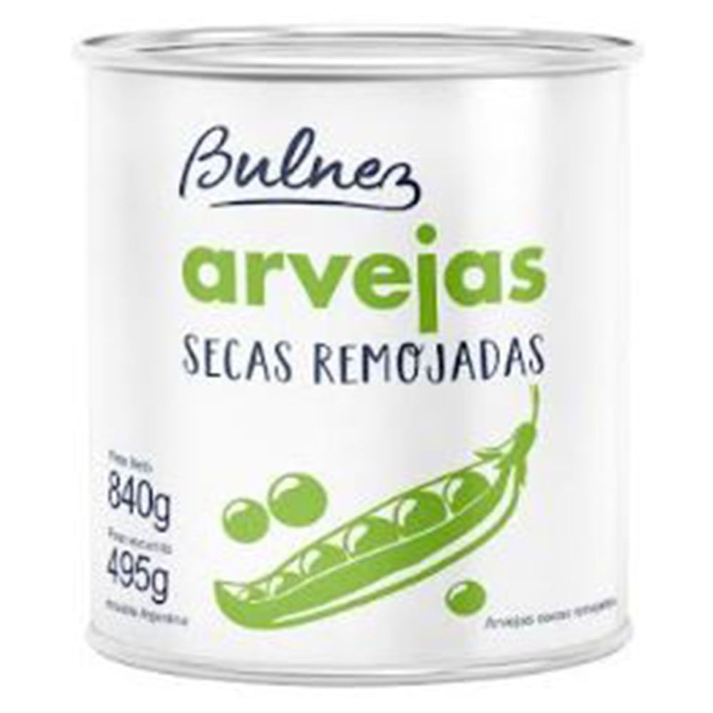Arvejas secas remojadas Bulnez 840 grs