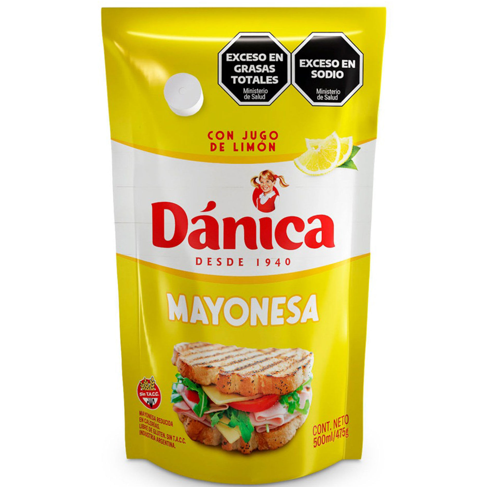 Mayonesa Dánica dp 500 g.