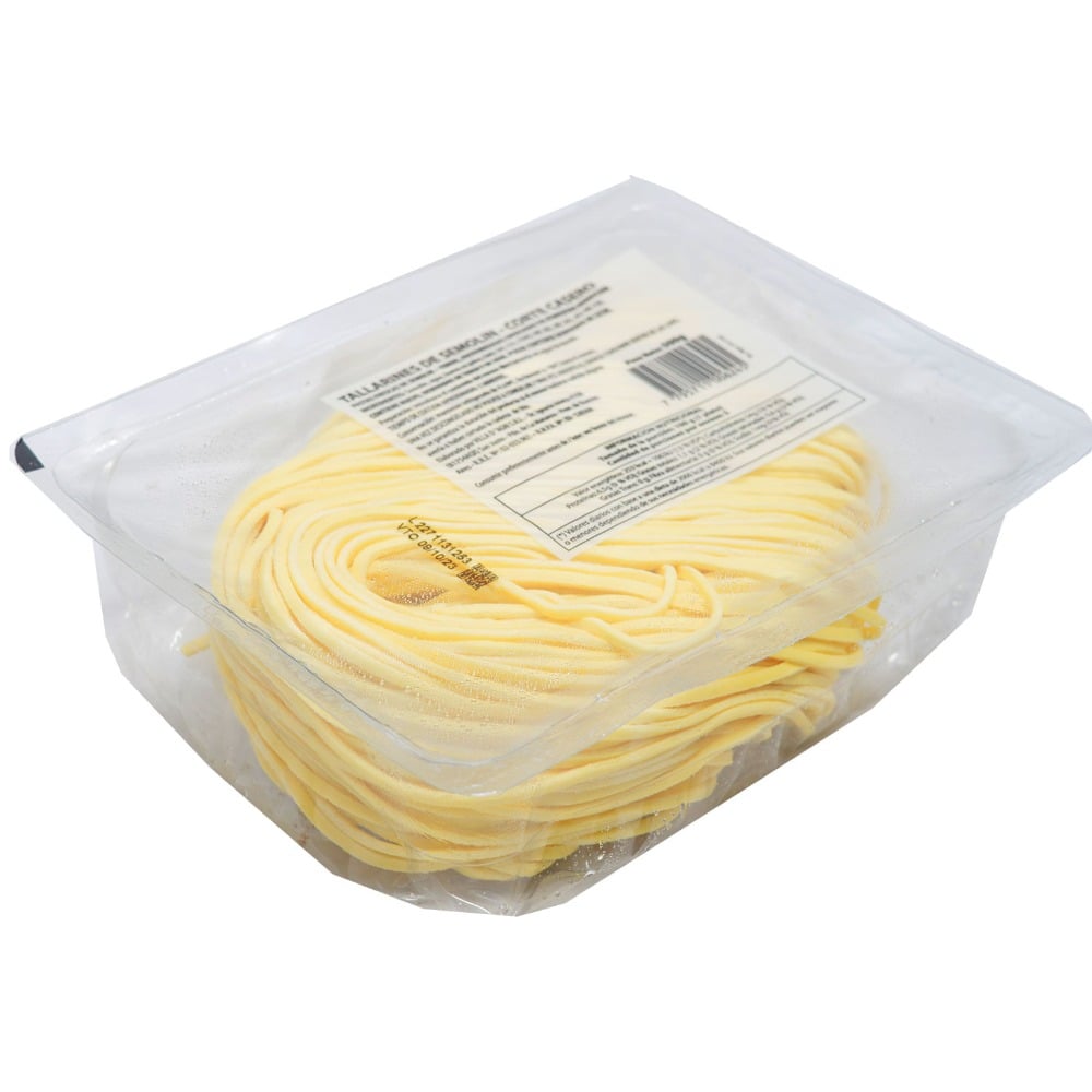 Tallarines de semolin casero 500 g.