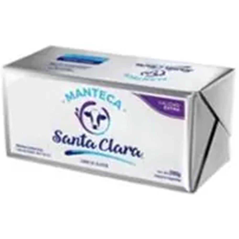 Manteca Santa Clara calidad extra pan 200 grs