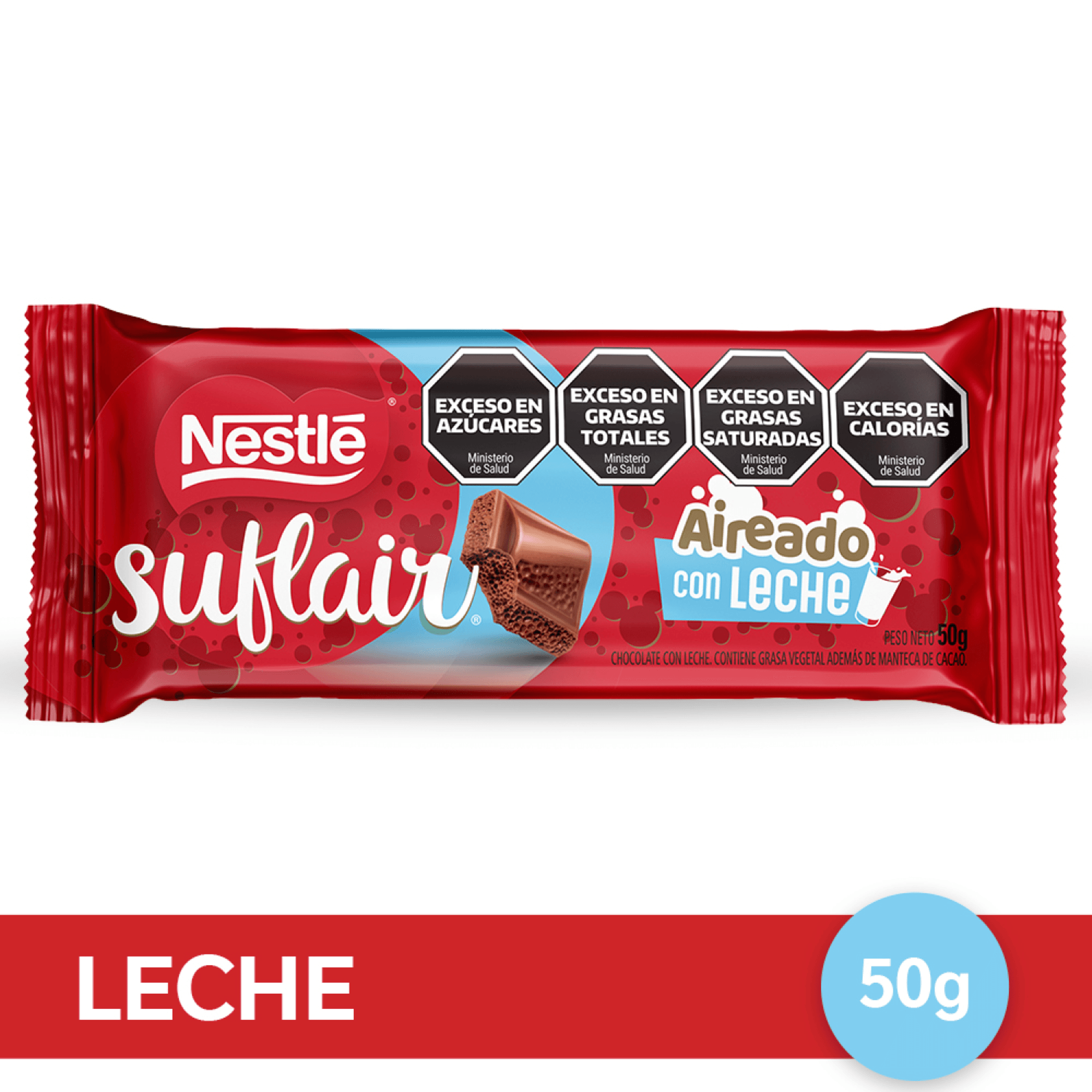 Chocolate aireado con leche Nestlé Suflair 50 grs