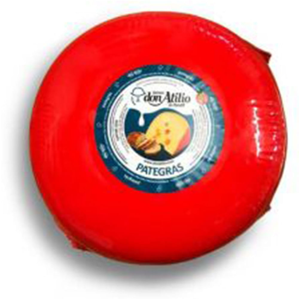Queso pategras Don Atilio x kg.