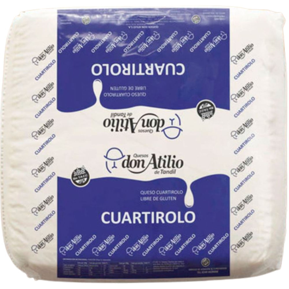 Queso cuartirolo Don atilio x kg.
