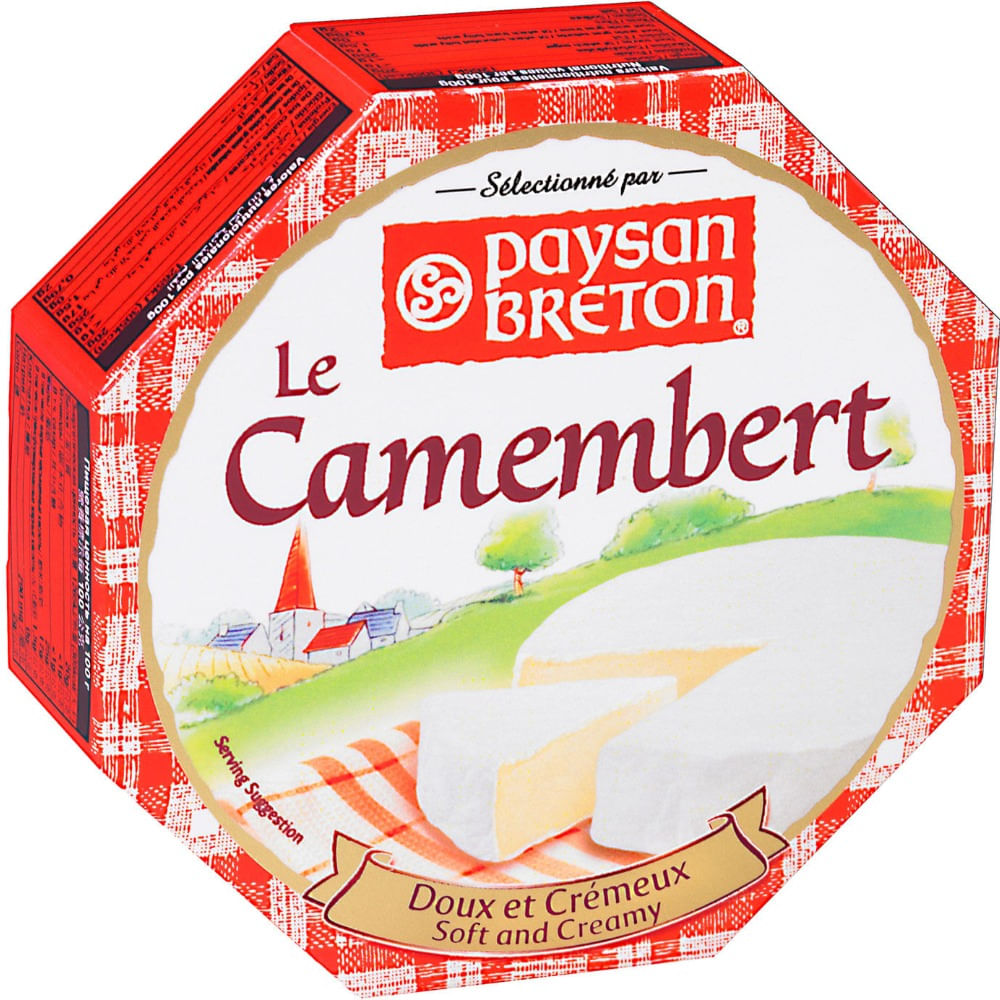 Queso camembert Paysan Breton long life 125 grs