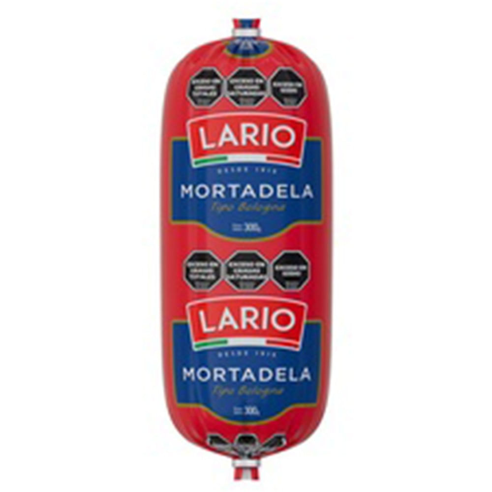 Mortadela tipo bologna Lario 300 g.