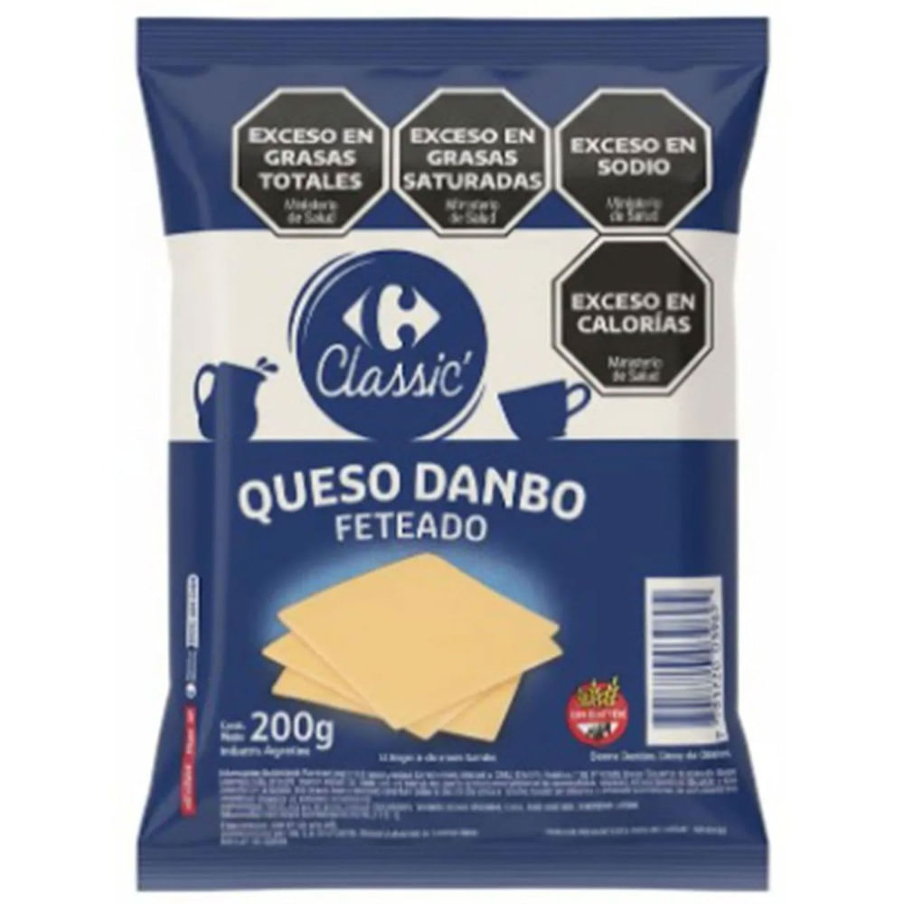 Queso danbo feteado Carrefour 200 grs