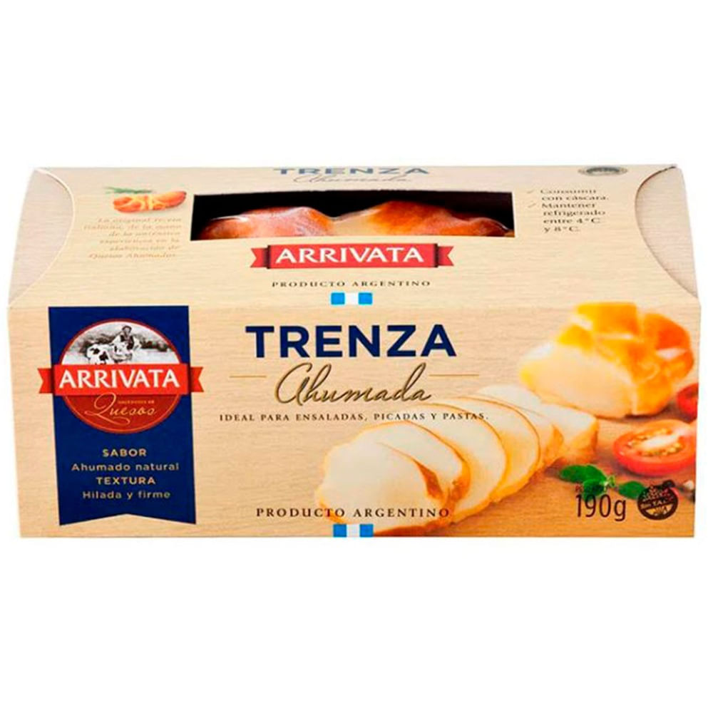 Queso mozzarella Arrivata ahumada 190 g.