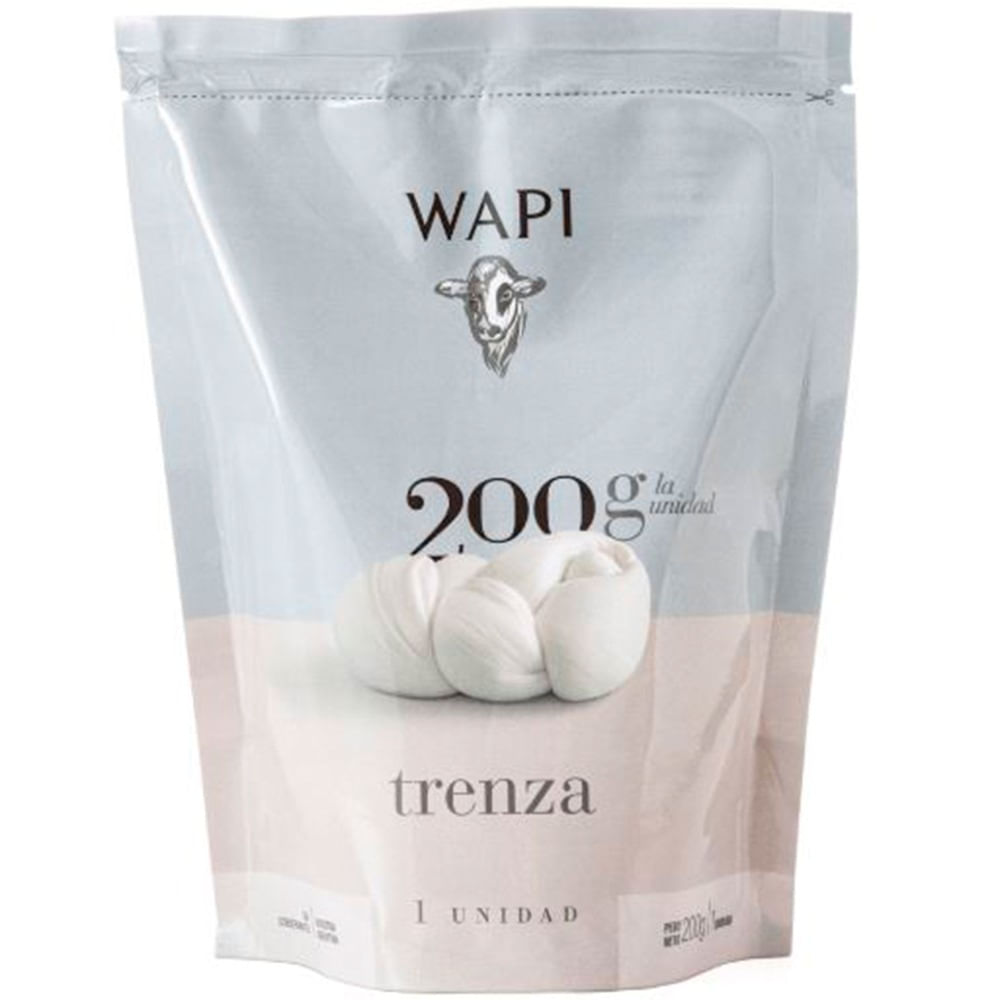 Queso trenza Wapi 200 g.