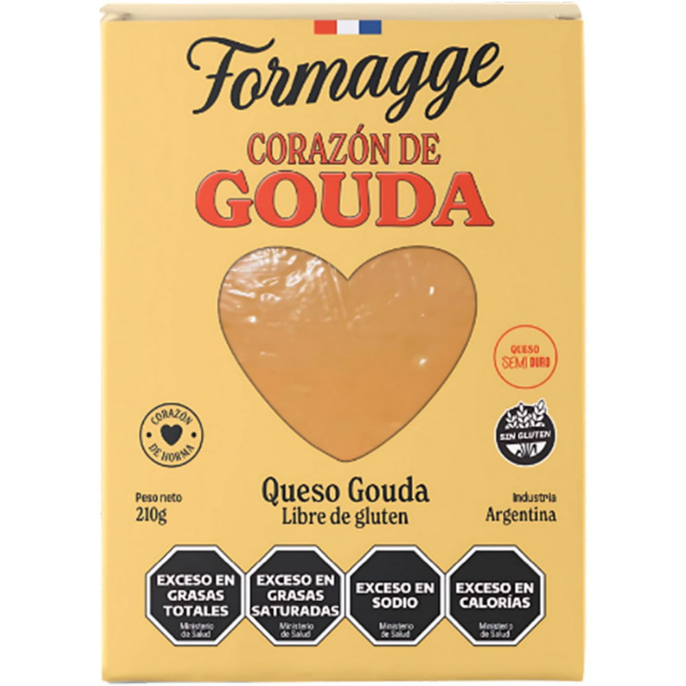 Queso gouda Formagge 210 grs