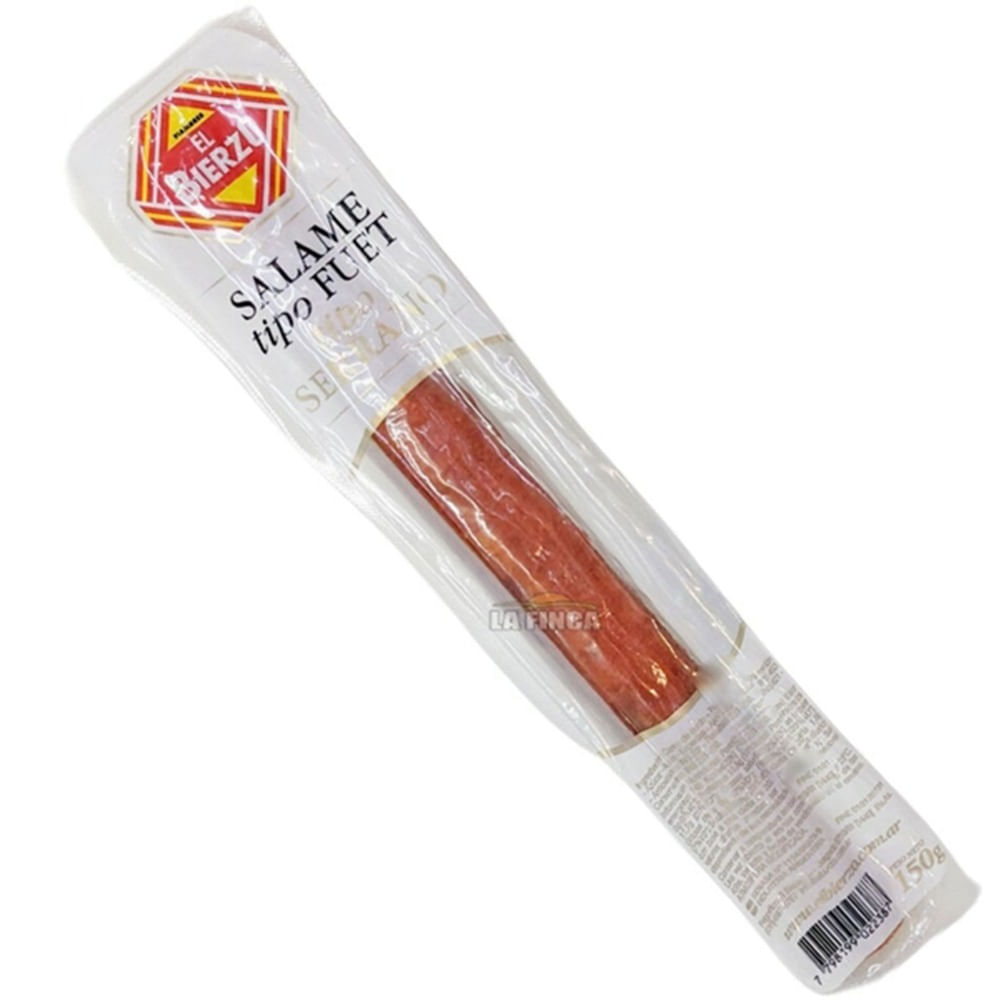 Salame tipo fuet serrano El Bierzo 150 g.