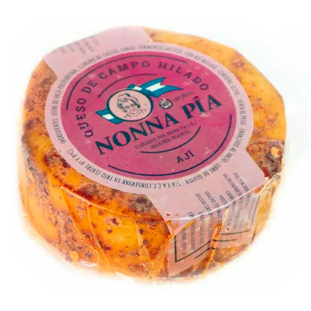 Queso de campo con aji Nonna Pia