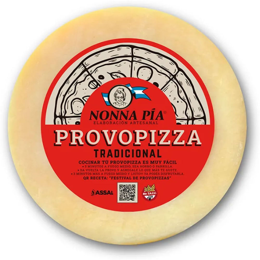 Queso provopizza Nonna Pia 450 g.