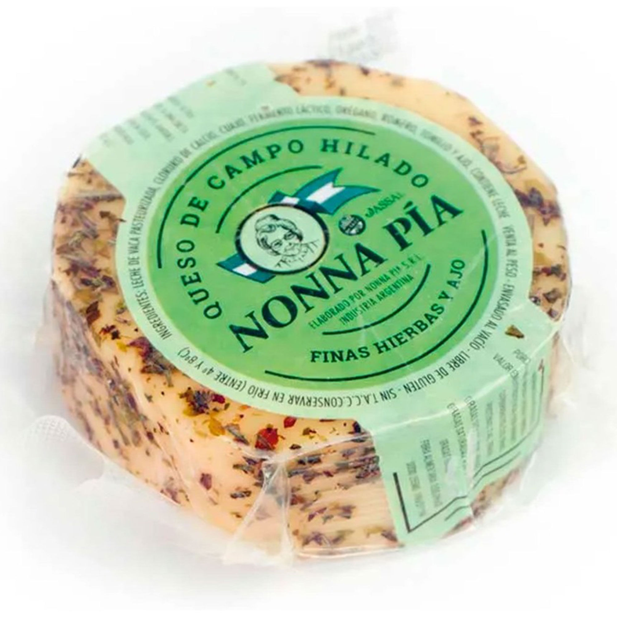 Queso de campo con finas hierbas Nonna Pia.