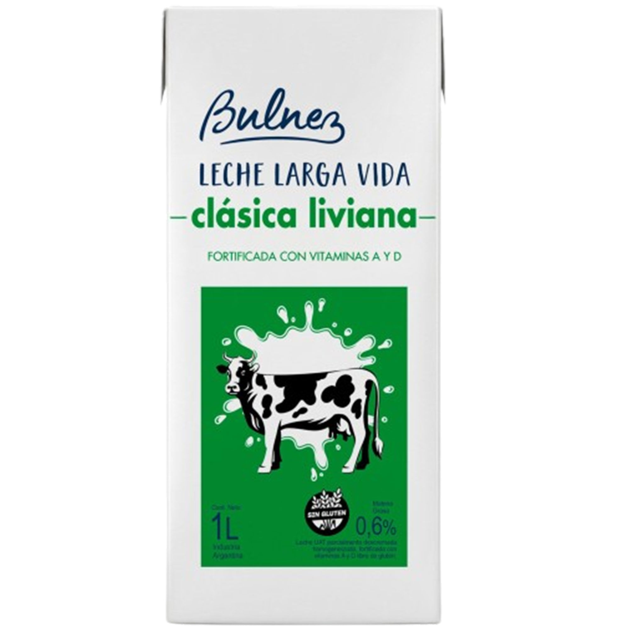 Leche liviana UAT clásica Bulnez 1 lt