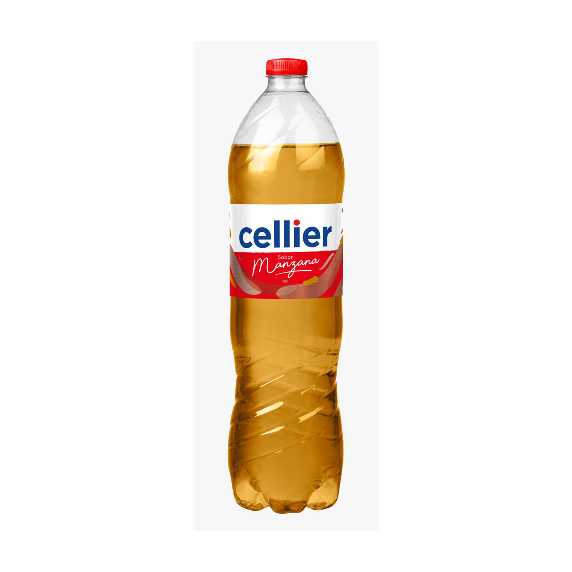 Agua saborizada Cellier manzana pet 1.5 lts